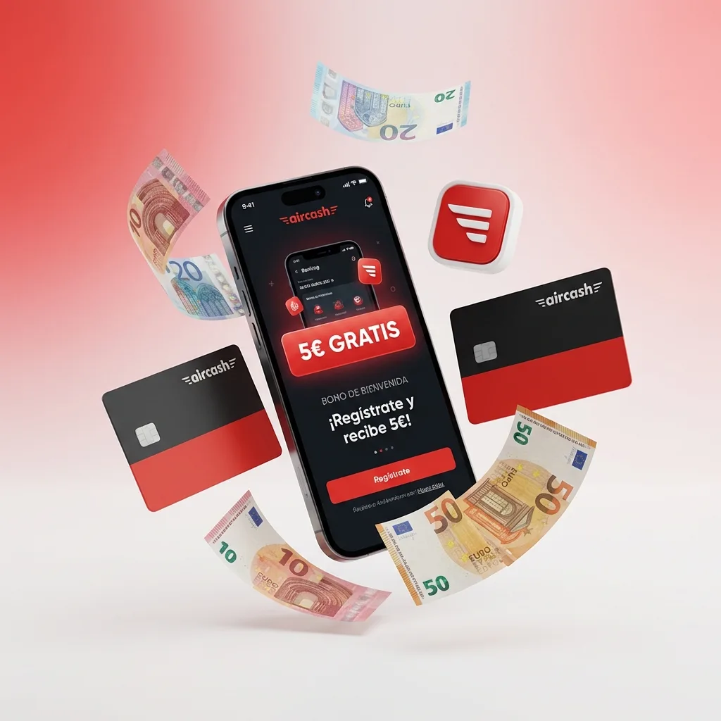 Aircash: Gana 5€ en 5 minutos