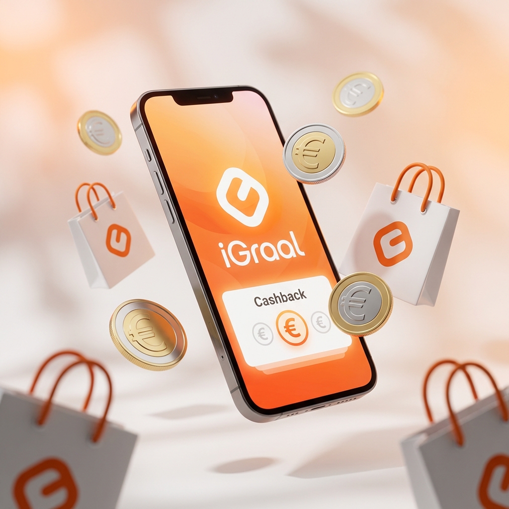 iGraal: 10€ Gratis + Cashback en tus compras