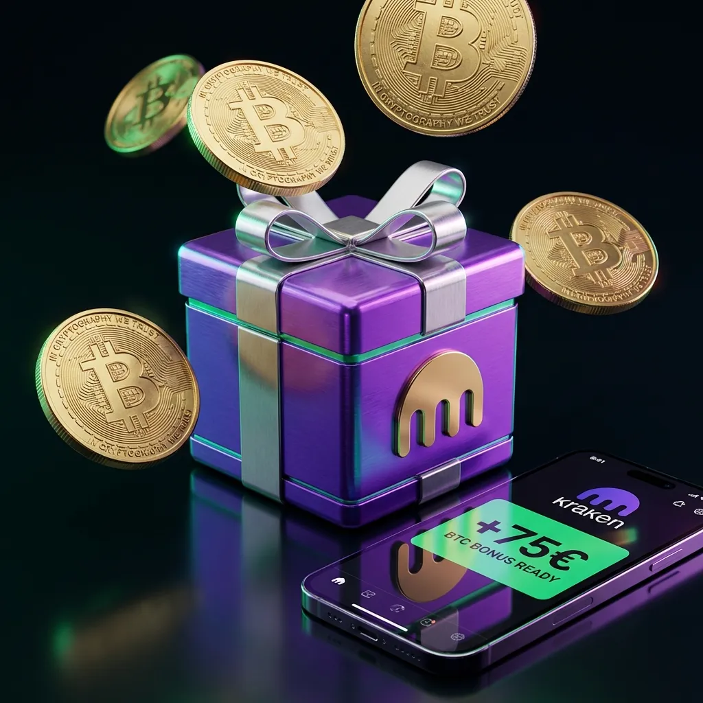 Consigue hasta 75€ en Bitcoin con Kraken
