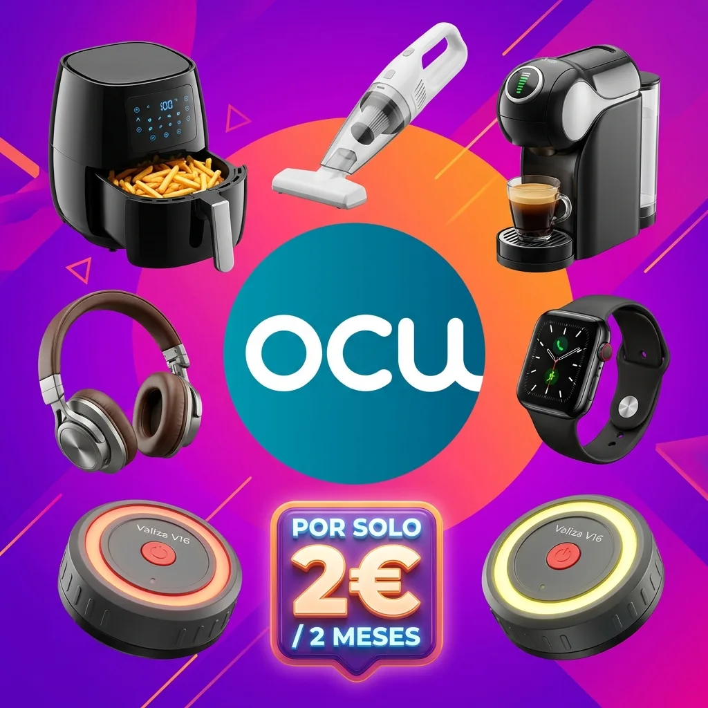 Consigue un Regalo TOP + 2 meses de OCU por solo 2€