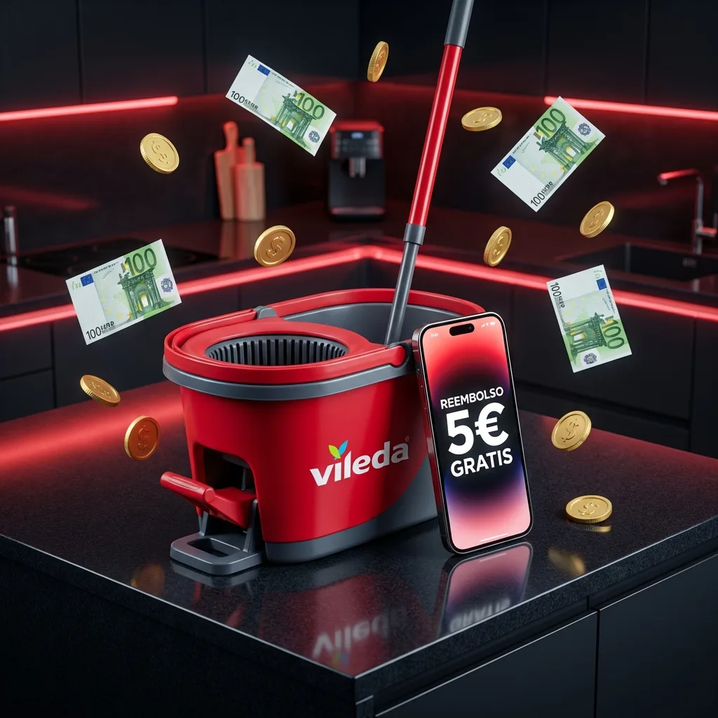 ¡Vileda te regala 5€ por limpiar tu casa!